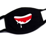 Masque sourire baveux Kawaii