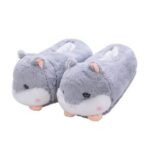 Pantoufle chausson hamster peluche