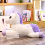 Peluche Kawaii Licorne Arc-en-Ciel